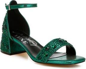 London Rag Nocturnal Sandal in Green at Nordstrom Rack, Size 7