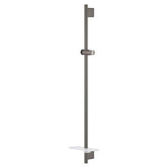 GROHE Rainshower SmartActive Glijstang - 90cm - met zeepschaal - hard graphite geborsteld