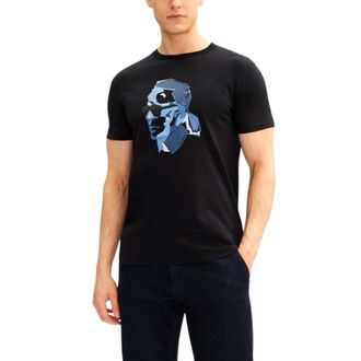 Karl Lagerfeld Tops, Heren, Blauw, M, Karl Lagerfeld - Tops > T-shirts