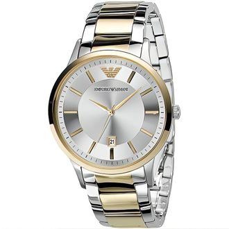 Emporio Armani AR2449 Heren Twee-Kleur Sporthorloge
