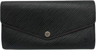 Louis Vuitton Pre-owned Epi Lange Portemonnee - Dames - Vintage Accessoires - Zwart - ONE Size - Leer - Vintage