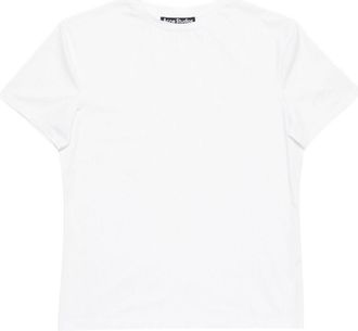 Acne Studios T-shirt met applicatie - Wit