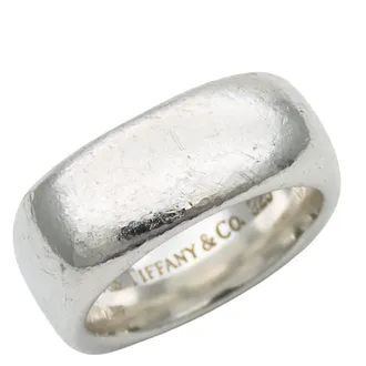 Tiffany & Co. Silver Silver 925 Band Ring (Pre-Owned)