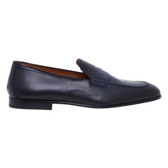 Doucal's Penny Loafer - male - Doucals - Loafers - Blue - 8 1/2 UK - Shoes