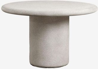 Sklum Mesa De Comedor Redonda En Cemento Emiria Sklum