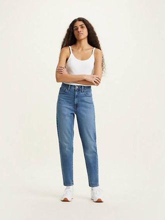Levi's High Waisted Mom Jeans - Womens - 24X27 - Blue