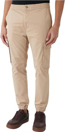 Calvin Klein Jeans Slim-fit Broek - Heren - Slim Fit Broeken - Beige - S - Katoen - Broeken