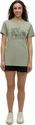 tentree Plant T-Shirt in Light Moss/meteorite Black at Nordstrom, Size Small