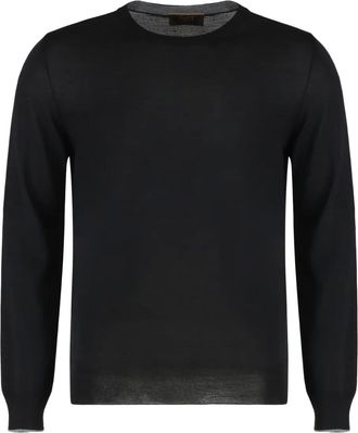 Moorer Maglione girocollo - Nero