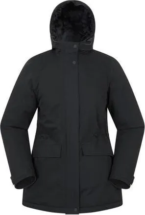 Mountain Warehouse Maple Waterproof Padded Jacket in Black at Nordstrom, Size 10