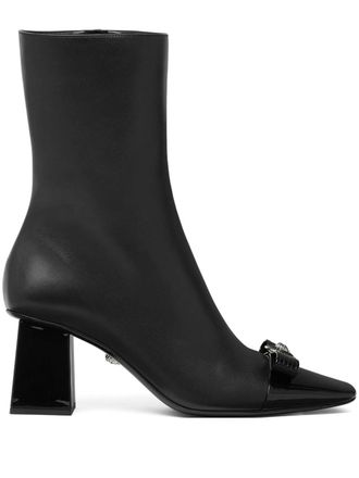 Versace Gianni Ribbon 70mm ankle boots - Black