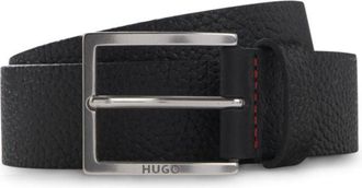 HUGO BOSS Grained leather belt