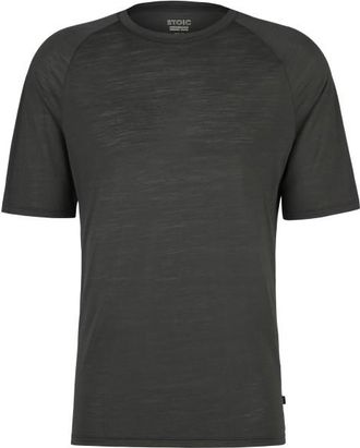 Stoic Performance Merino150 BydalenSt. II Shirt Merinoshirt für Herren | schwarz