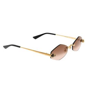 Cartier Accessoires, unisex, Geel, ONE Size, Zonnebril