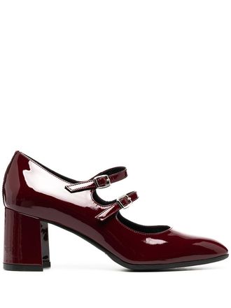 Carel Alice lakleren pumps - Rood