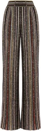 Missoni Dames, Broeken, Veelkleurig, Maat: M Viscose