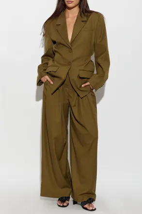 Gestuz Gzolivia Trousers, Womens, Green