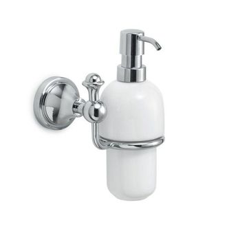 Gedy Dosasapone Con Erogatore In Plastica Cromato Da Muro In Acciaio Inox E Cromall Nv80 Gedy Serie Nevis