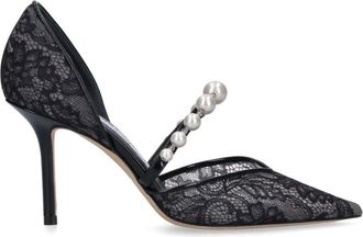 Jimmy Choo London Black Aurelie 85 Pumps