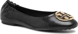 Tory Burch Elegante ballerinas - Dames - Ballerinas - Zwart - 36 1/2 EU - Leer - Schoenen
