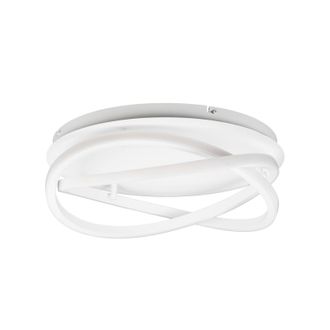 Lucande Lucande L&aacute;mpara De Techo Led aldric En Blanco Aluminio