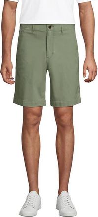Lands End Knockabout 9 Comfort Waist Classic Fit Chino Short in Sage at Nordstrom, Size 40 X 9