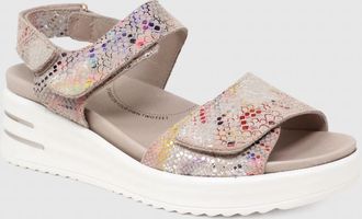 Ziera Womens Sadias Sandal In Vibrant Print