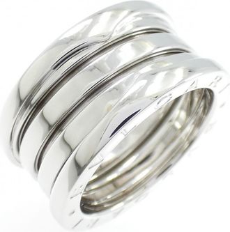 Bulgari White Gold (18K) Band Ring (Pre-Owned)