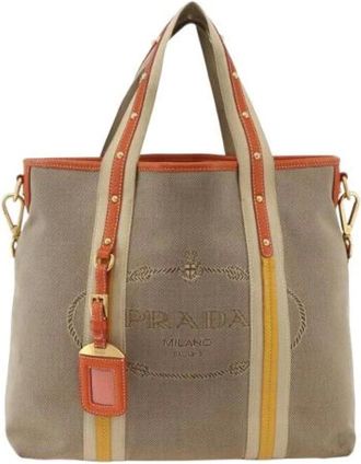 Prada unisex, Pre-owned, Beige, Taglia unica, used
