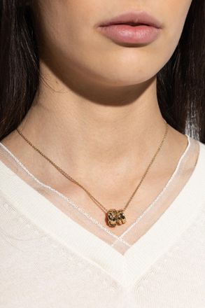 Coach Brass Necklace, Womens, Gold