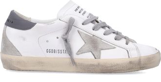 Golden Goose Vintage-Inspired Sneakers with Suede Star Detail