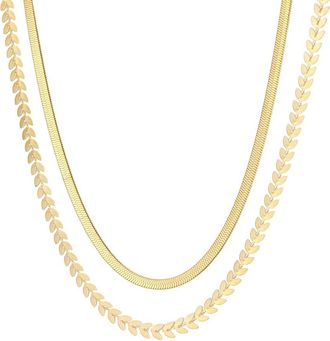 Adornia Adornia 18K Plated Stainless Steel Necklace