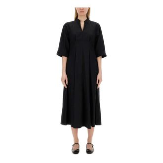 Aspesi Midi Dresses, female, Black, Size: L Mod.2905 Dress