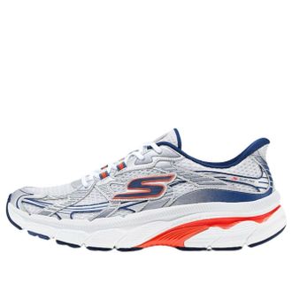 Skechers Go Run White Navy 221103-WNV