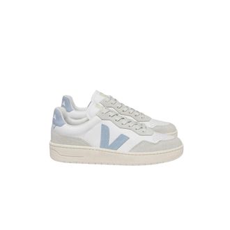 Veja V-90 O.t. Leather Trainers - male - Veja - Sneakers - White - 11 UK - Shoes