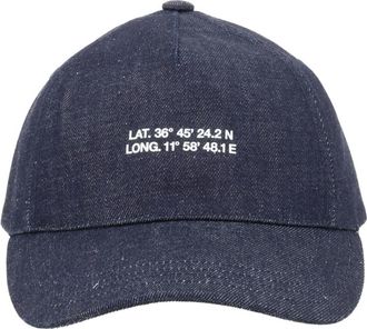 A.P.C. Blue Logo Baseball Hat