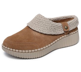 Skechers Womens Wilshire BLVD-Cloudy Skies Mule, Chestnut, 2.5 UK