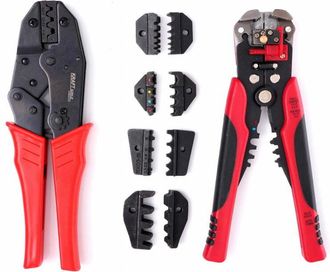 OEM Alicates/crimpadora De Conectores - Matrices + Estuche Kd10693