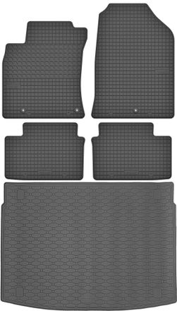 OEM Juego De Alfombrillas De Goma Para Coche Y Alfombrilla Para Maletero Para Kia Ceed Iii Hatchback (2018)