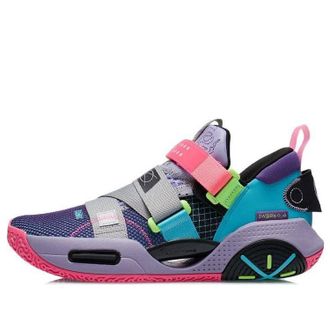 Li-Ning Wade All City 9 V2 Tillandsia Purple Ocean Blue ABAR049-1