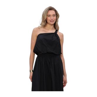 Lina Locchi Ll-Adriana Top - Dames - Tops - Zwart - Maat: XL