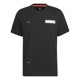 adidas Tech Ref T-Shirts Black IA8095