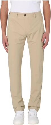 Colmar Broeken, Heren, Beige, M, Beige Straight Fit Casual Chinos Broek