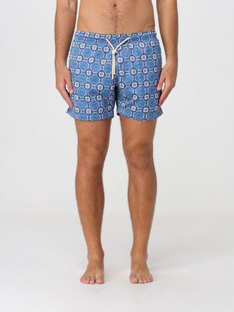 Peninsula Boxer mare corti con fantasia etnica e vita con coulisse