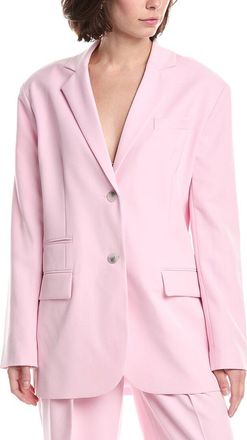 Kenneth Cole Luxe Twill Boyfriend Jacket
