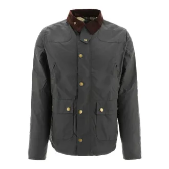 Barbour Jassen, Heren, Groen, S, Katoen, Beige Gewaxte Jas Aw 25