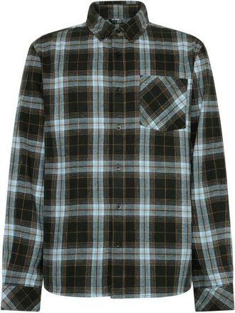 Knowledge Cotton Apparel Regular Fit Checkered Shirt Hemd für Herren | grau