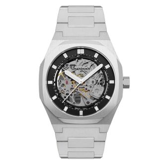 Earnshaw Drake Black Dial Mens Watch ES-8142-22