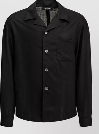 Our Legacy virgin wool casual shirt