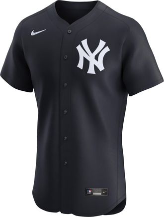 Nike Aaron Judge New York Yankees Nike Mens Dri-FIT ADV MLB Elite Jersey in Blue | 9B10NKA2NK9-DQ8